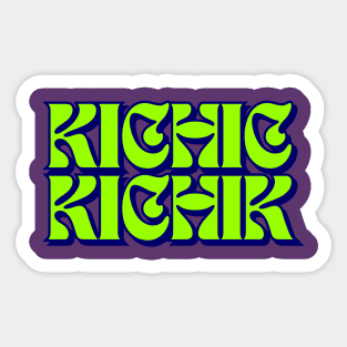 Kichickichik Clothing Sticker